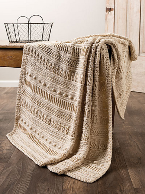 Ravelry: Gansey Style Afghan pattern by Lena Skvagerson