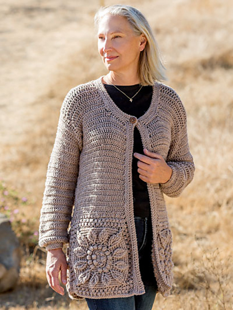 Devon Embossed Cardi