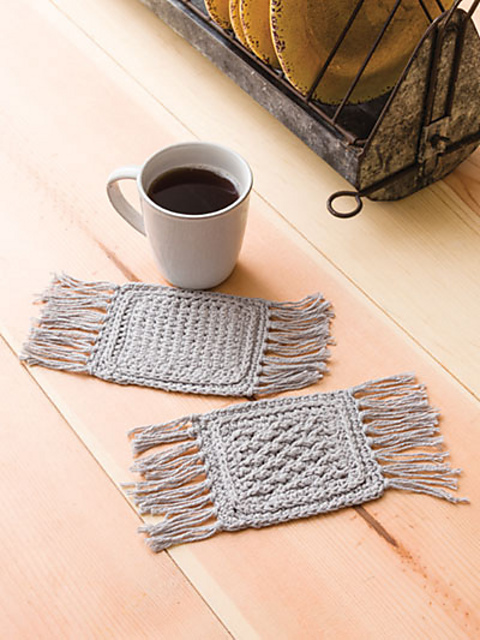 Shetland Gansey Mug Rugs