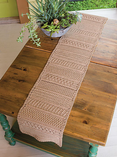 Rowany Gansey Table Runner