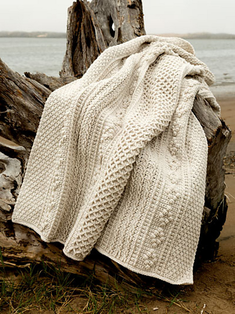Cornwall Gansey Afghan