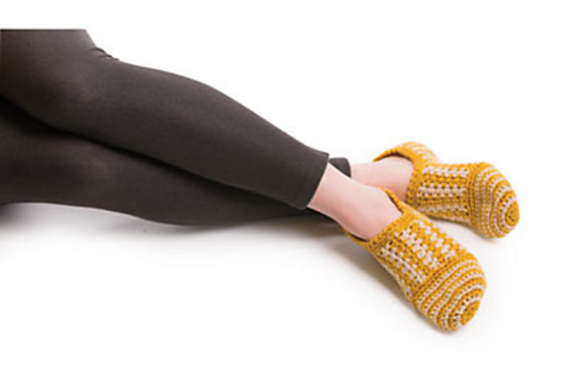 Striped Slippers