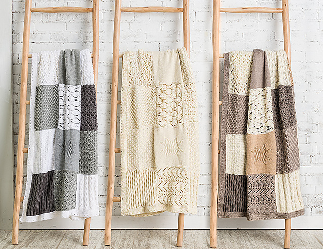 Knit Afghan Block-of-the-Month
