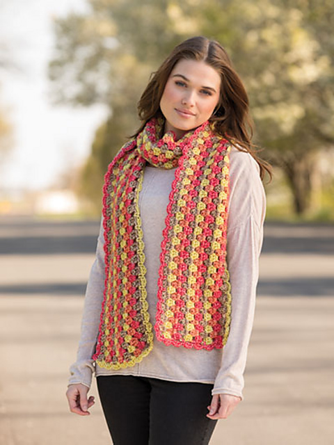 Carnelian Stripe Scarf