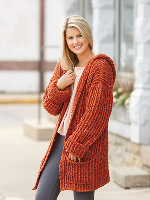 Pumpkin Spiced Latte Cardi