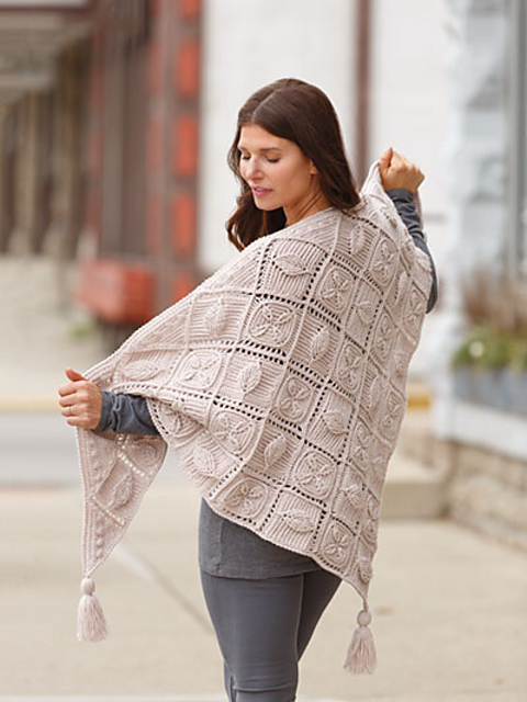 Dorset Embossed Shawl