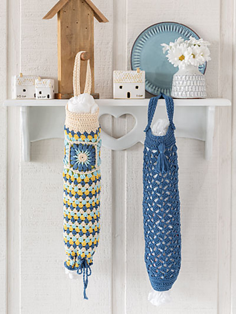 Farmhouse Style Grocery Bag Holders