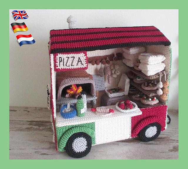 Pizza on wheels/Pizza auf Räder/Pizza op wielen