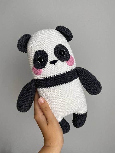 Panda amigurumi