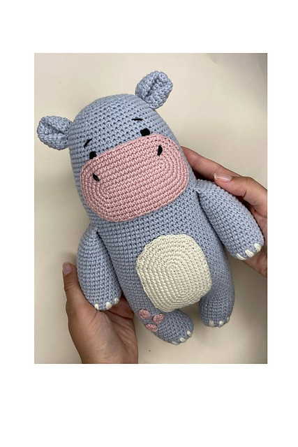 Hippo amigurumi