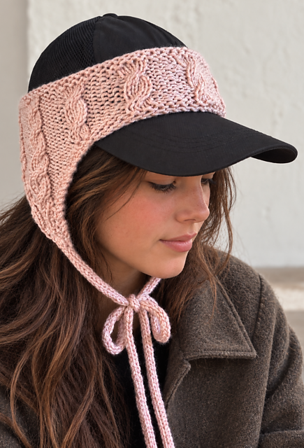 Ravelry: Cabled Earflap Headband pattern by Lena Skvagerson