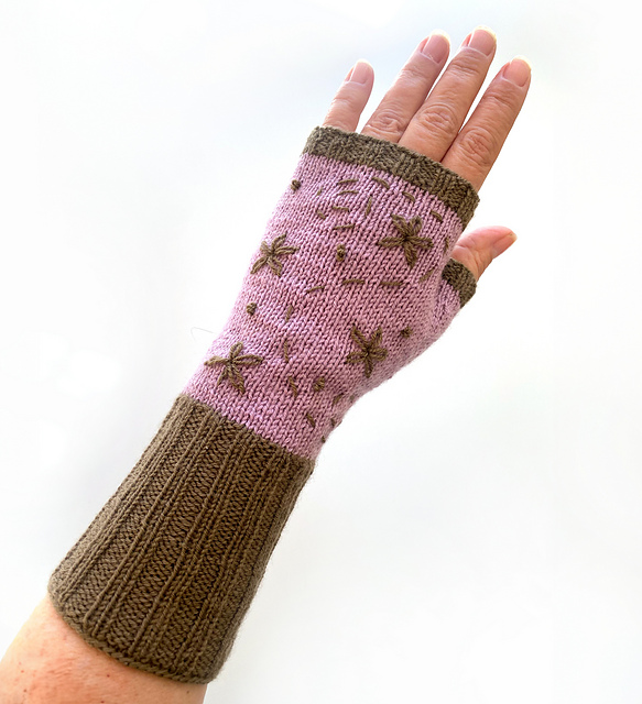 Spring Walk Mitts (knit)