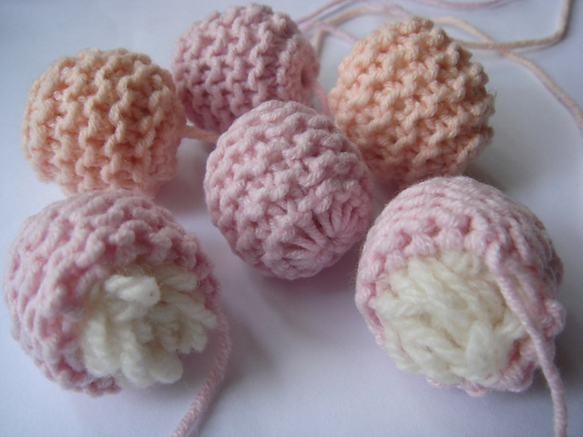 Knitted Pom-Poms