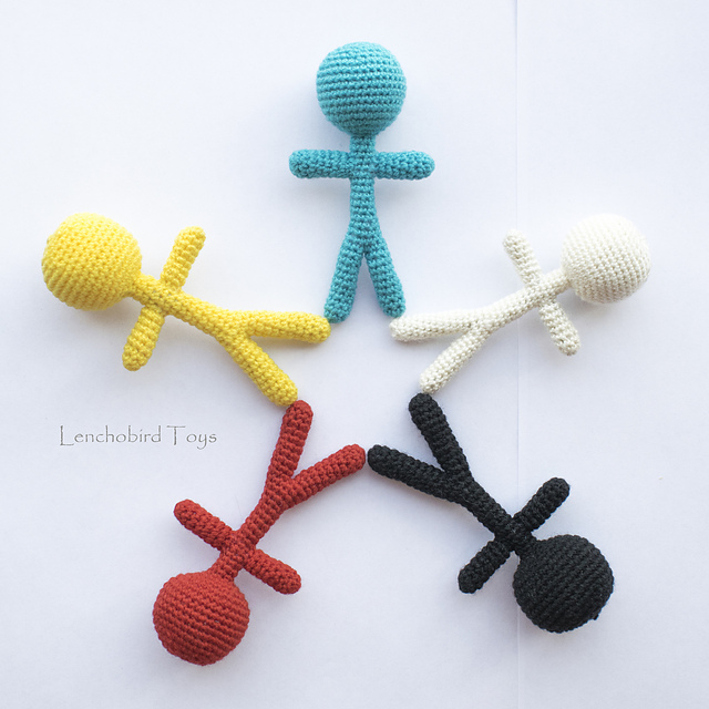 Amigurumi Voodoo and Play doll toy Base