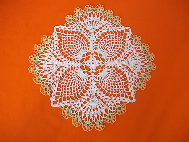 Crochet Pineapple Doily