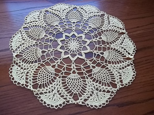 Pineapple Doily