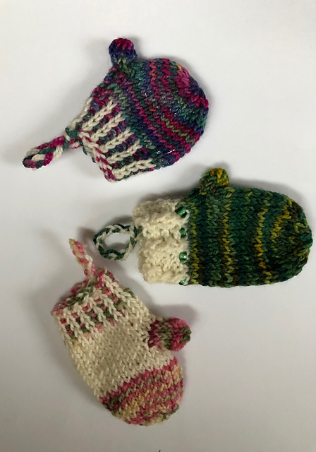 Mini Mitten and Stocking