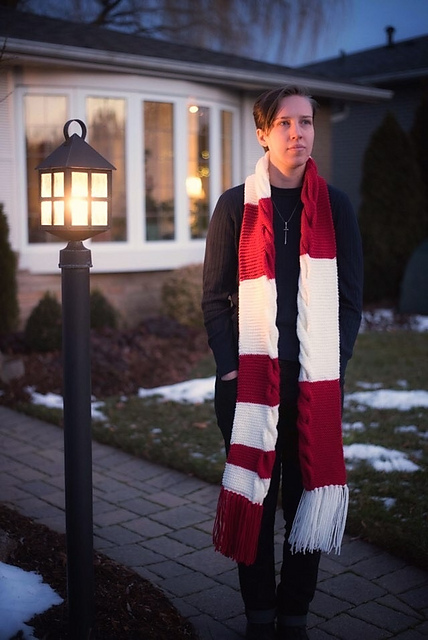 Perrin Cabled Scarf