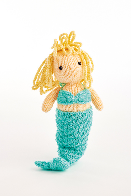Ravelry: Easy Knitted Mermaid pattern by Sachiyo Ishii