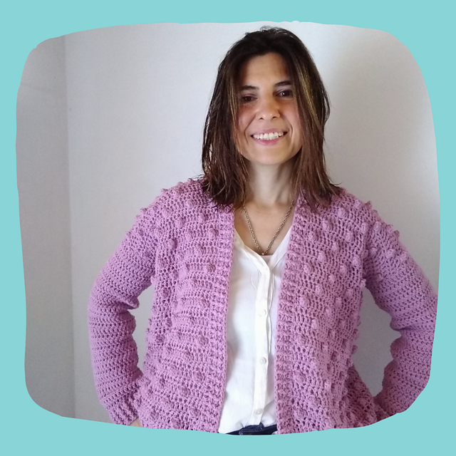 Cardigan Copo de Nieve LG