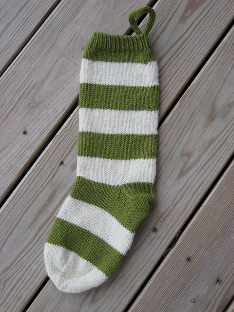 Striped Stocking