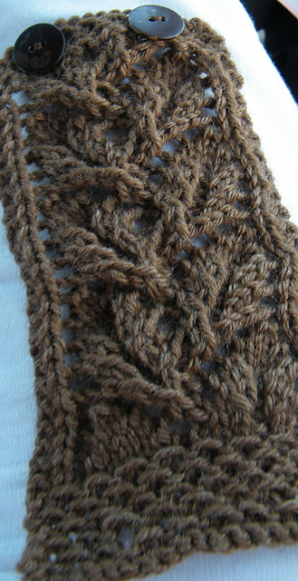 Falling Leaves Coffee Sweater Cozie