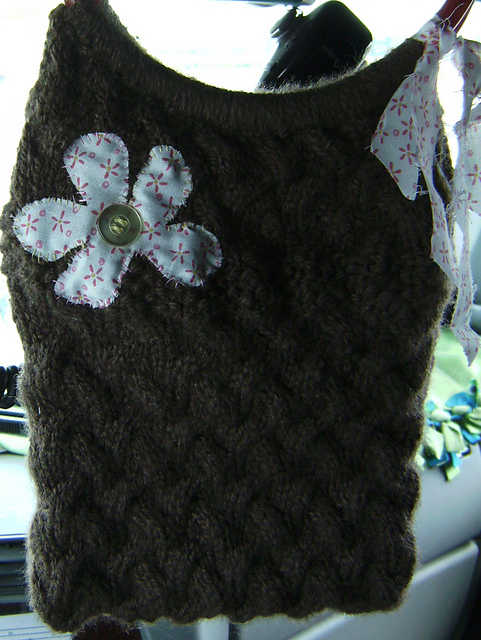 Country Flower Cable Bag