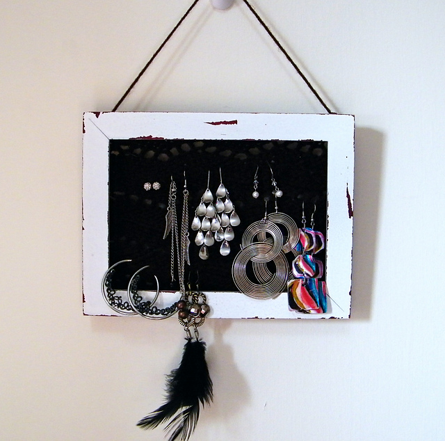 Lace Jewelry Holder