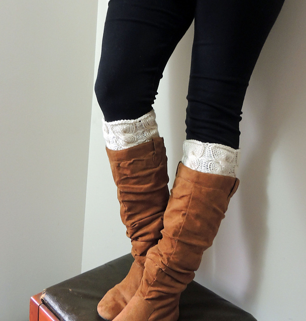 Ana Cable Boot Cuffs