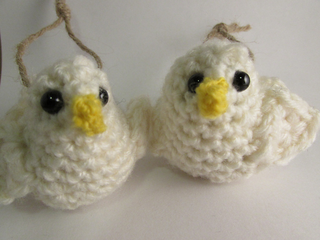 turtle dove tree ornament
