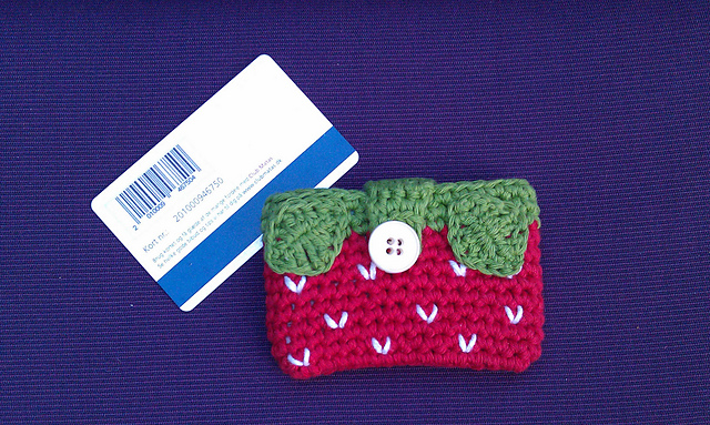 Strawberry Bag for Cards