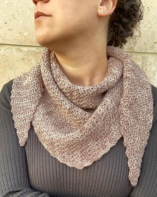 Stars shawl - scarf