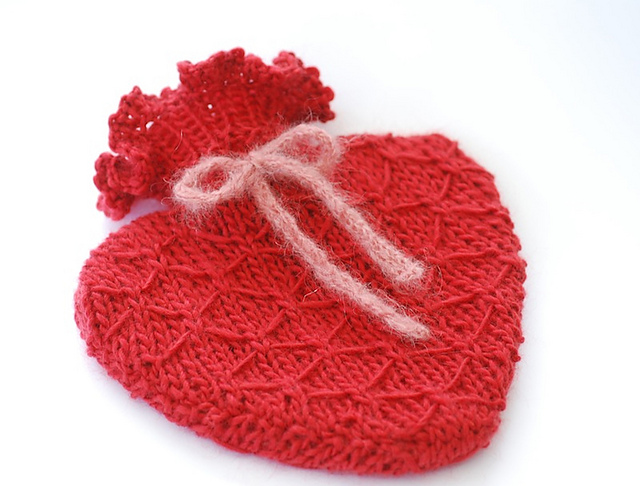 Cross My Heart Hot Water Bottle