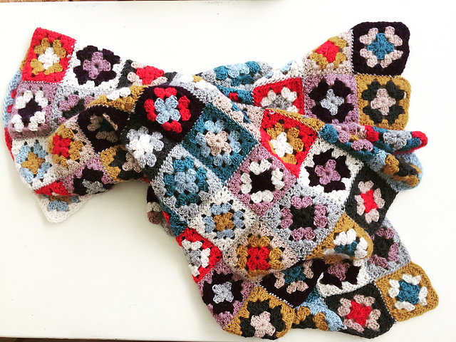 Libby's Granny Squares Blanket