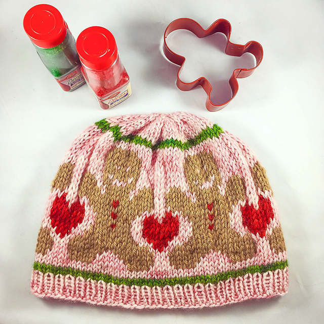 Gingerbread Fair Isle Hat