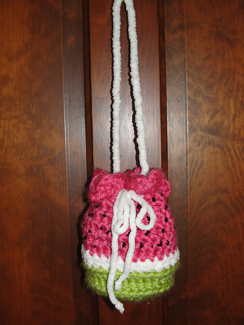 Watermelon purse