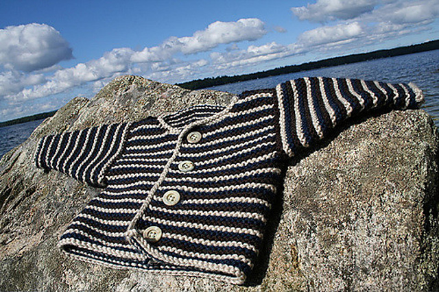 Garter Stitch Cardigan