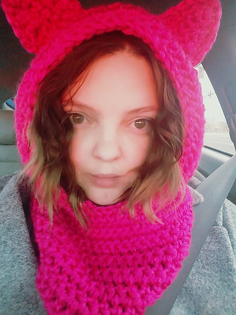 Pussy Hat Project Hooded Cowl