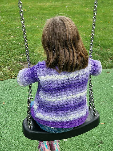 Kindervest / Children's cardigan 'Lily'
