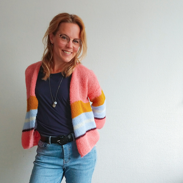 Casual Clouds Cardigan