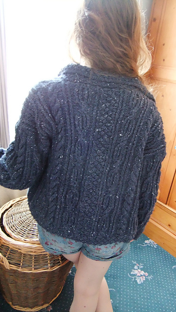 Boxy Aran Jacket