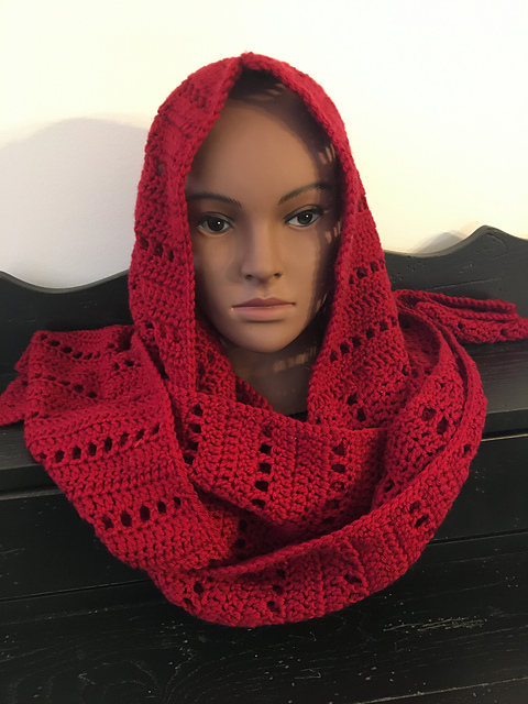 Little Red's Hooded Scarf