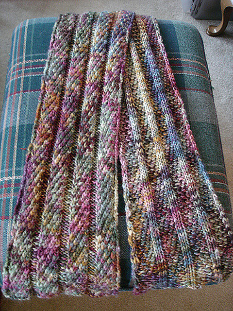 Herringbone Rib Scarf