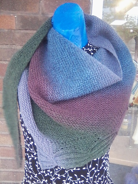 Tahquamenon Falls Shawl
