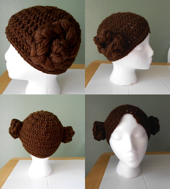 Hair Bun Baby Hat