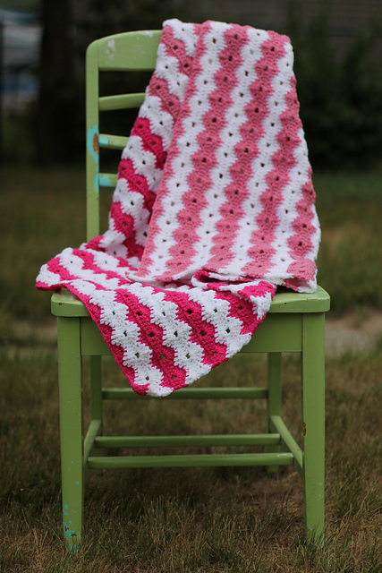Little Aria Baby Blanket - Two Versions