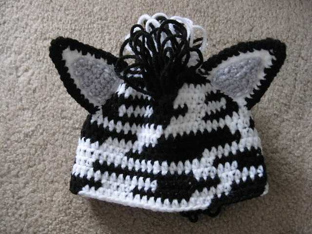 Little Zebra Hat