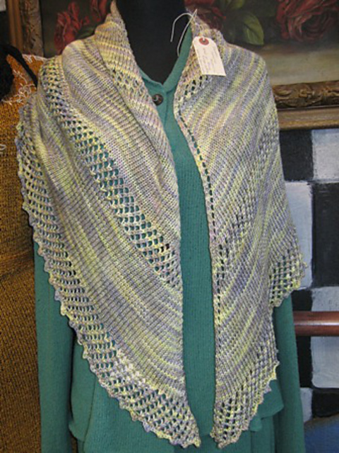 Aunt Barb's Simple Shawl