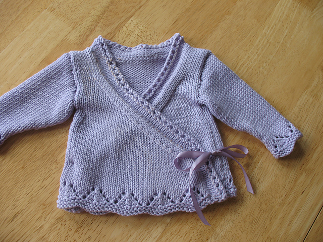 Baby Wrap Cardigan