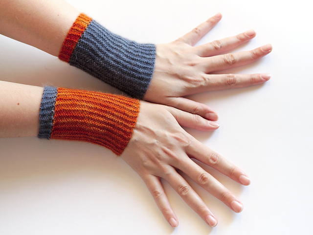 Strickfreundinnen die Farbigen